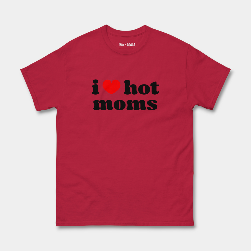 I Love Hot Mom's Heavyweight Logo T-Shirt - BLOC Vintage Clothing